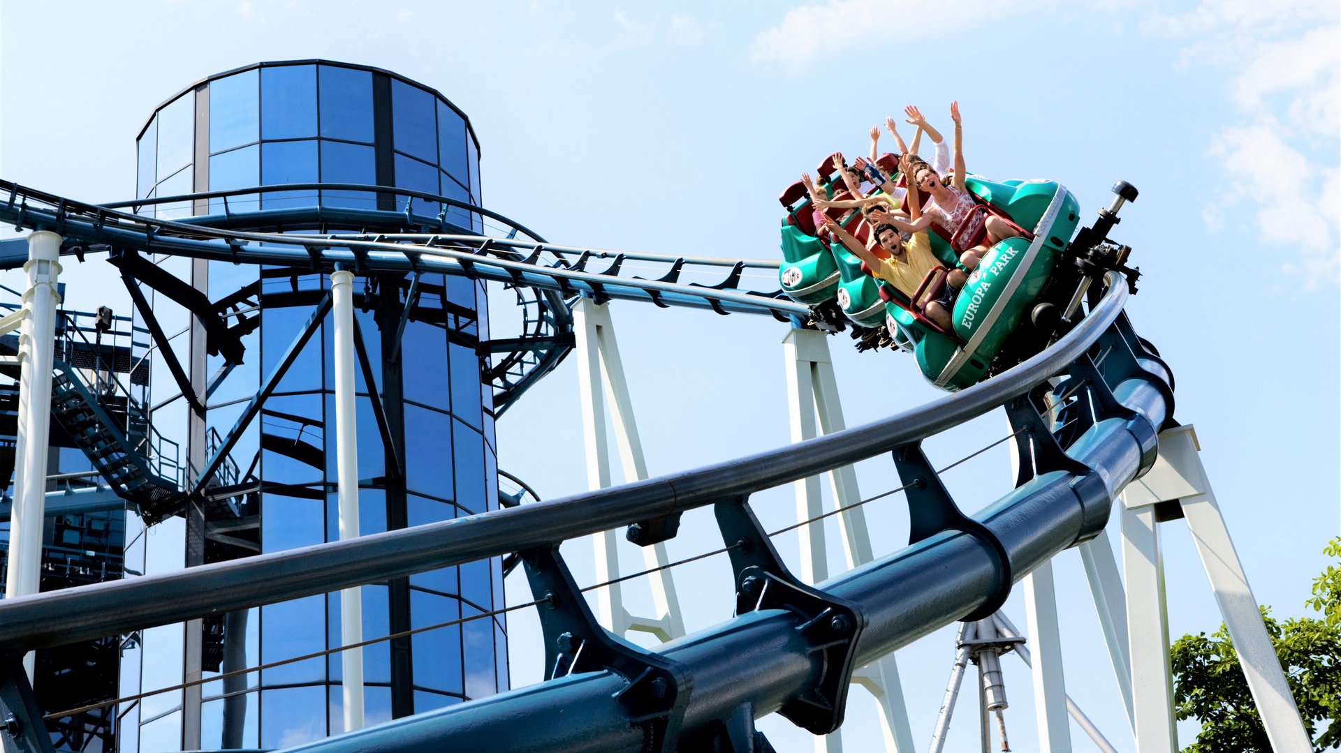 Composite material GRP, CFRP, AFRP for roller coasters, vehicle sheeting, components for high stability and sturdiness - Colasit