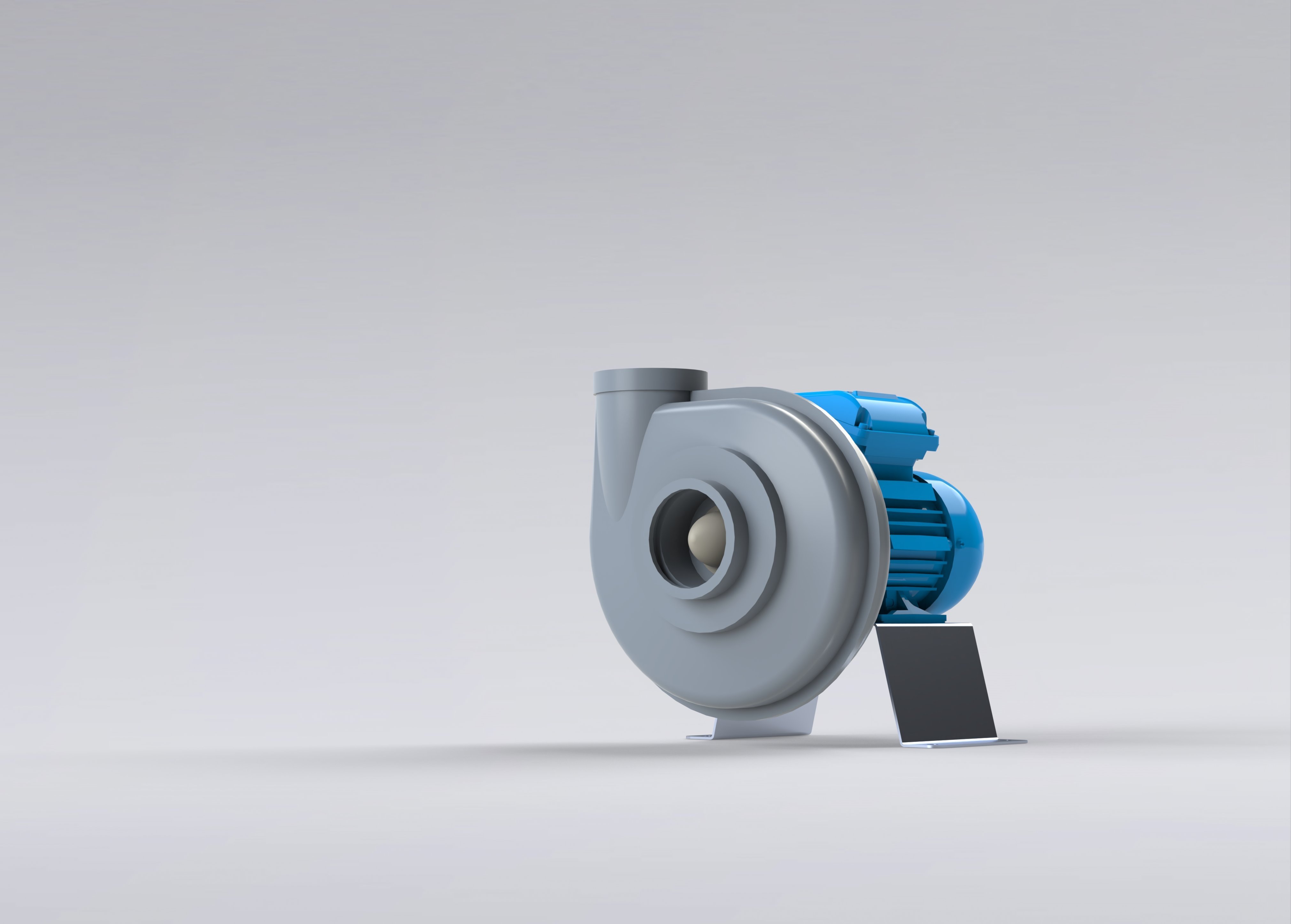 Radial laboratory fan made of plastic for laboratory air and chemically aggressive gases – Colasit